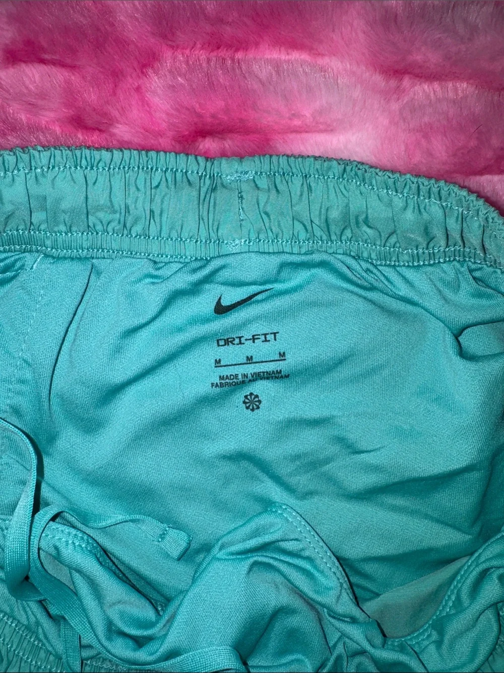 Nike Women's Teal Athletic Running Shorts